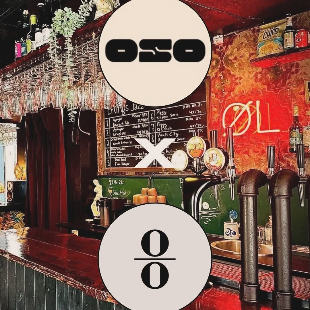 Oso & O/O Craft Beer Tasting at Erlings Jazz- & Ølbar