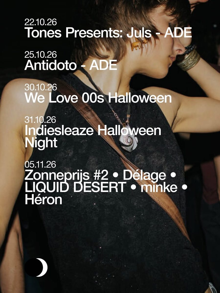 Zonneprijis #2: Délage, LIQUID DESERT, minke, Héron — Paradiso, Thursday, 5 November 2026