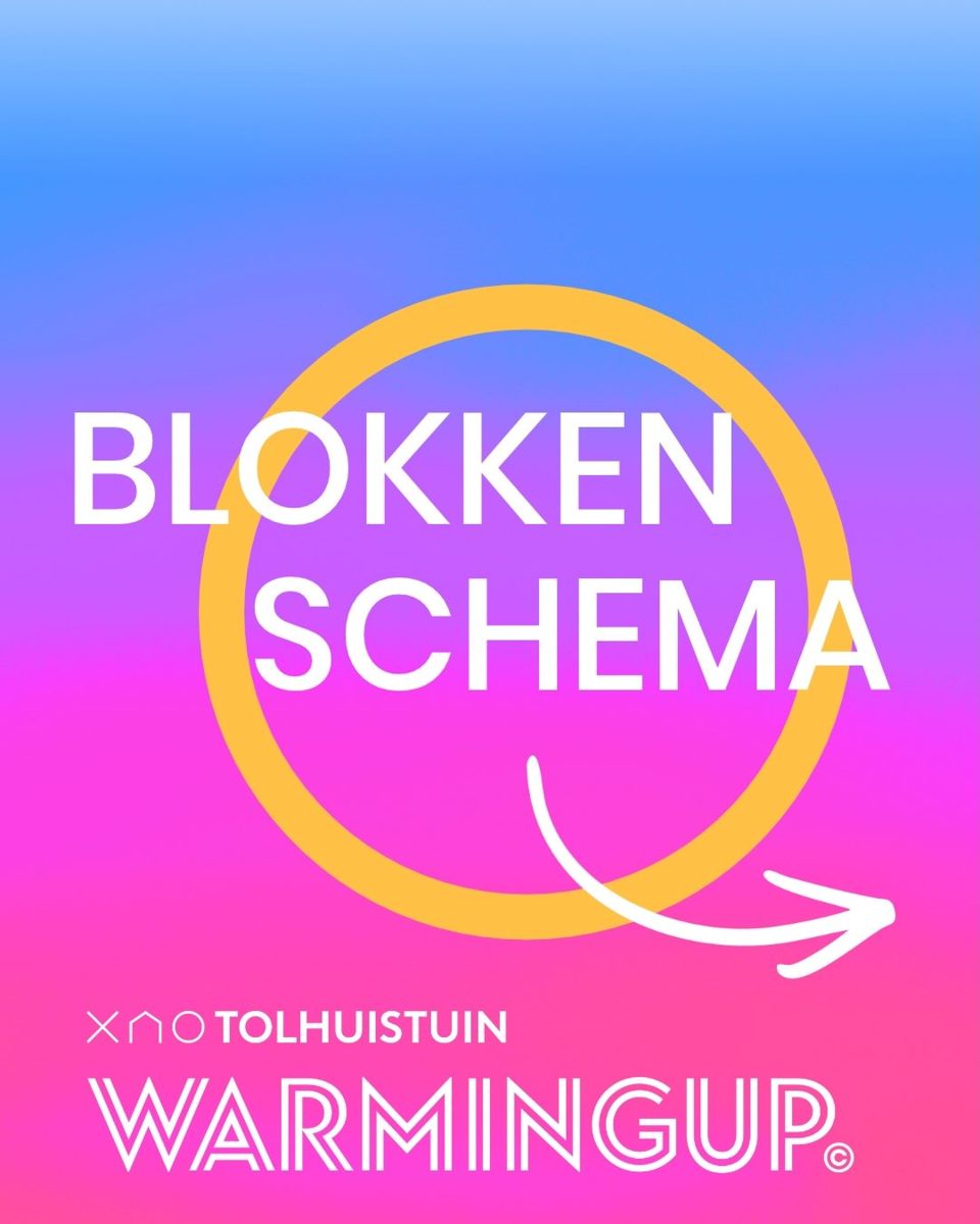 Warming Up Festival — Tolhuistuin, Thursday, 19 November 2026