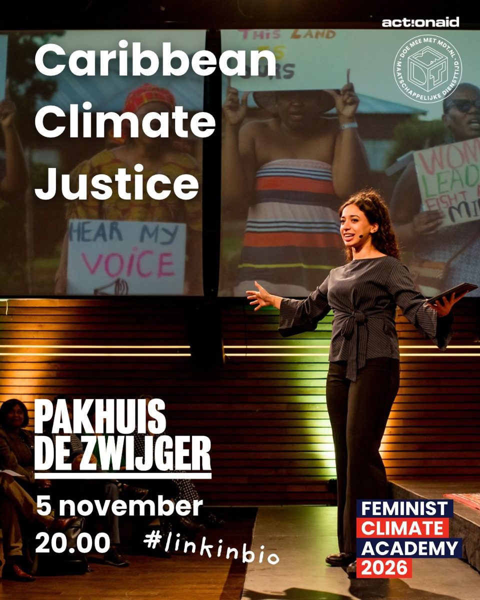 Feminist Climate Academy #5: Caribbean Climate Justice — Pakhuis de Zwijger, Thursday, 5 November 2026