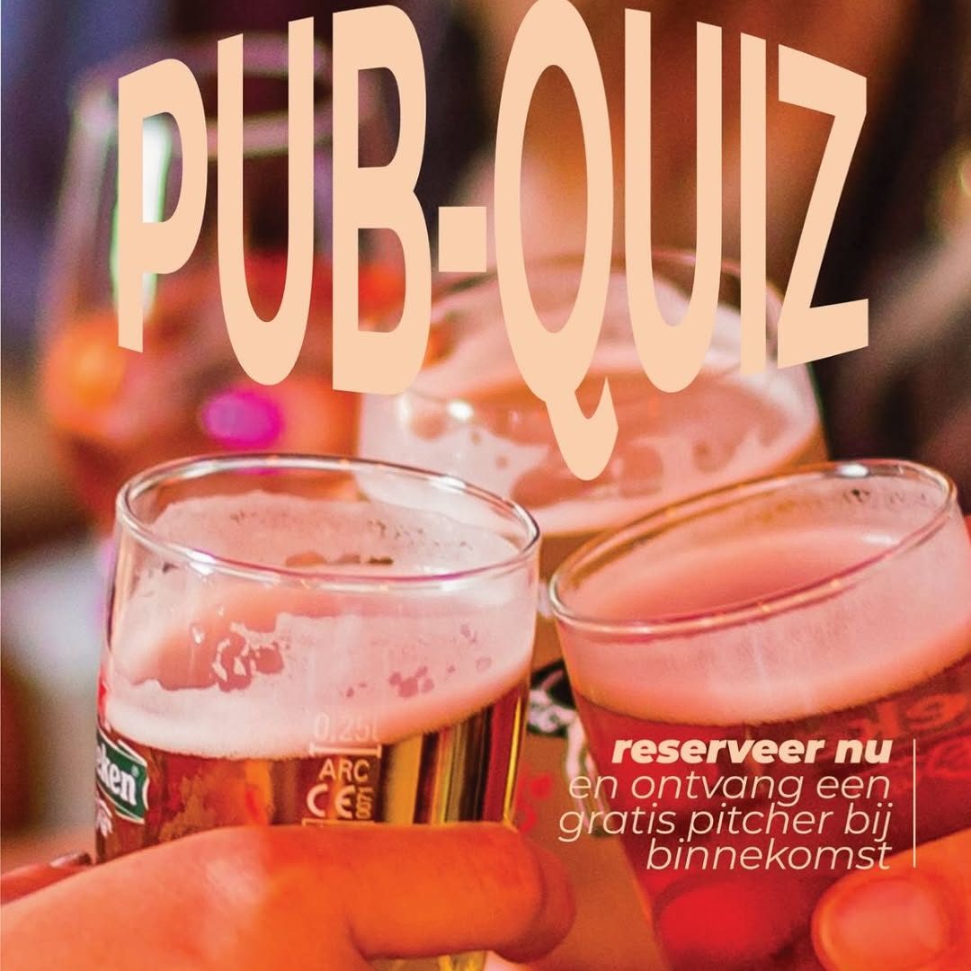Pub quiz at Venster 33 — Venster 33, Tuesday, 24 November 2026