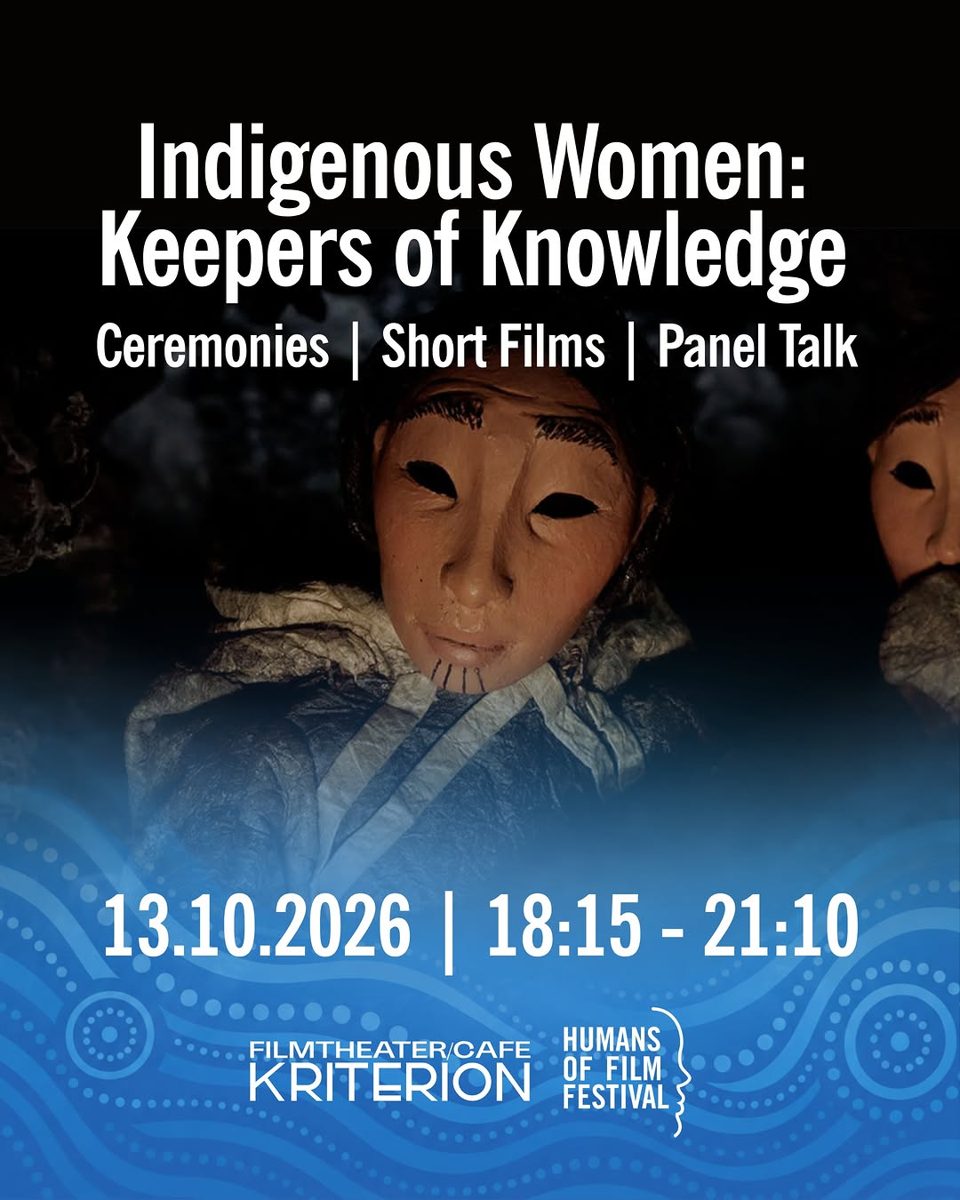 Indigenous Peoples' Day celebration — Filmtheater Kriterion, Tuesday, 13 October 2026