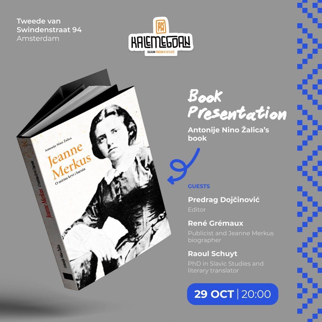 JEANNE MERKUS: O mirisu krvi i baruta — Kalemegdan, Thursday, 29 October 2026