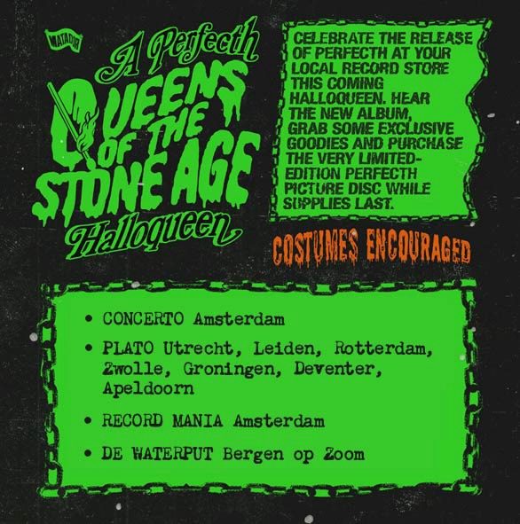 Halloqueen — QOTSA release — Concerto, Saturday, 31 October 2026