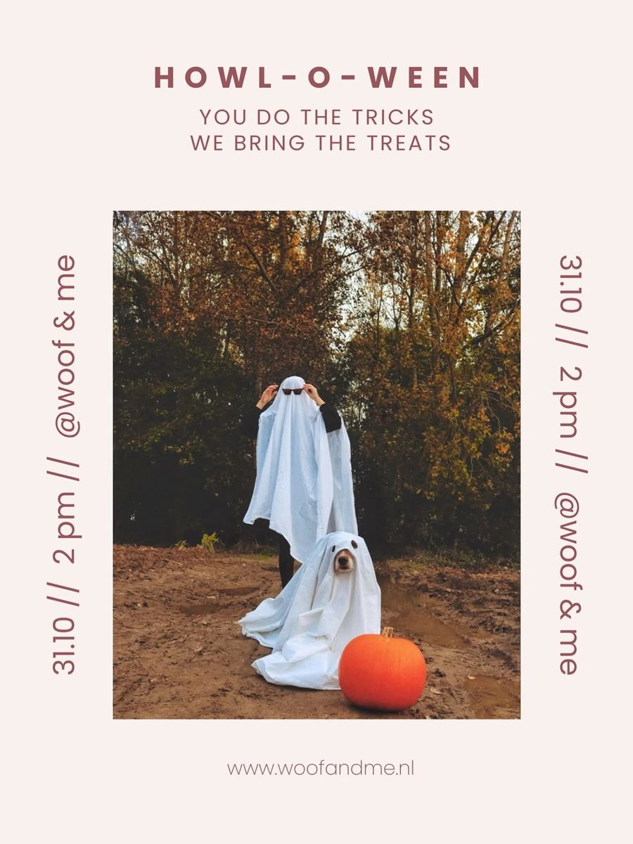 Halloween Dog Pawty — Woof & Me, Saturday, 31 October 2026