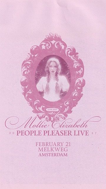 Mollie Elizabeth — People Pleaser tour — Melkweg, Sunday, 21 February 2027