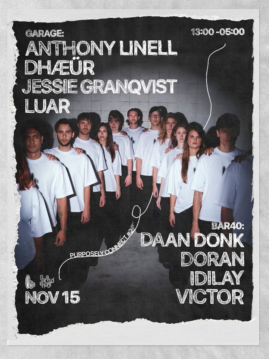 PURPOSELY CONNECT #2 — Garage Noord, Sunday, 15 November 2026