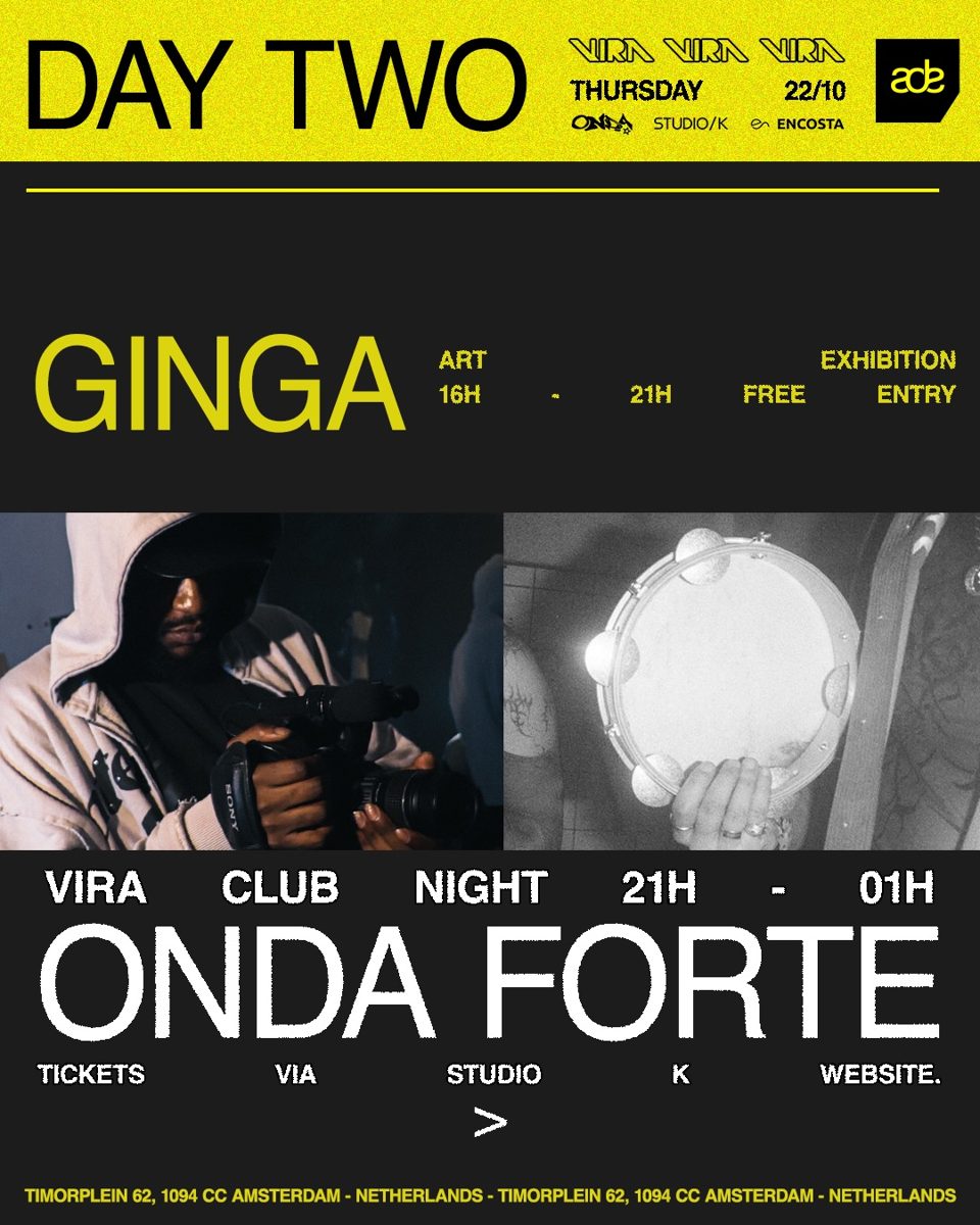 Onda Forte — Studio/K, Thursday, 22 October 2026