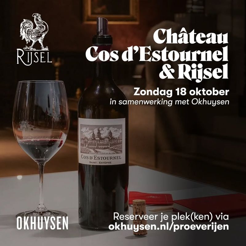 Cos d'Estournel Dinner at Rijsel