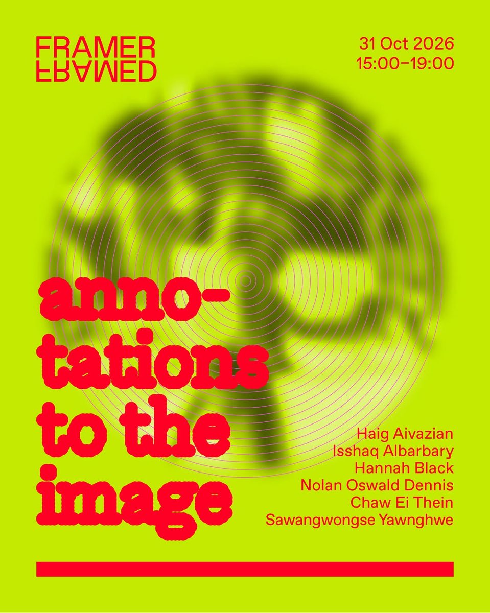 Annotations to the Image — Life After Love opening at Framer Framed