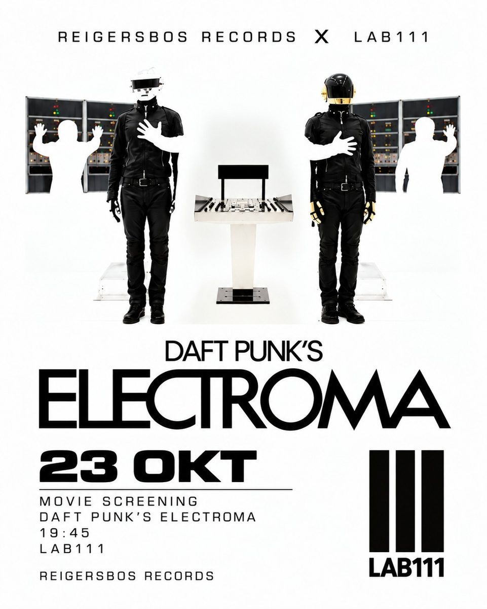 Daft Punk's Electroma — LAB111, Friday, 23 October 2026