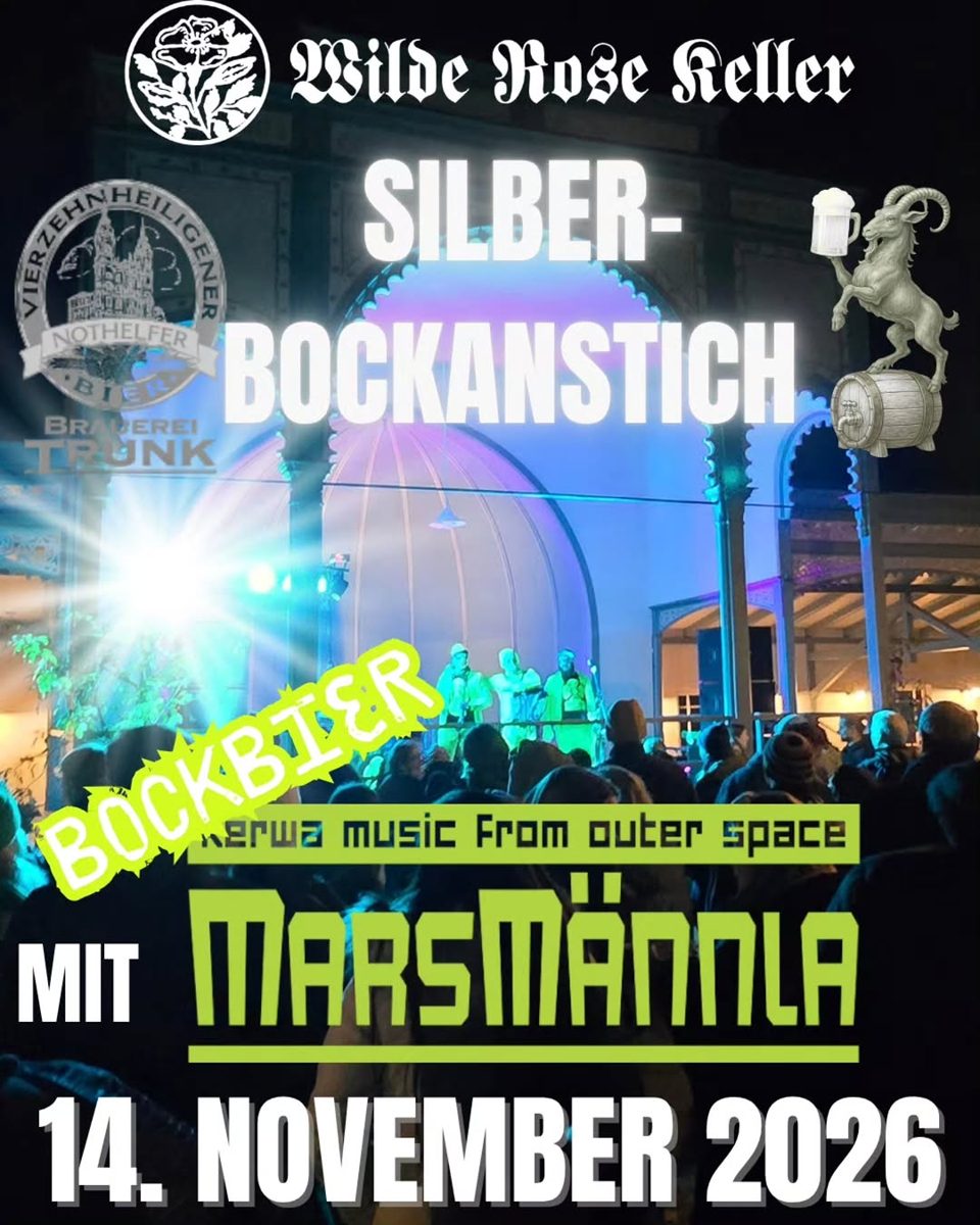 Silberbockbieranstich at Wilde Rose Keller