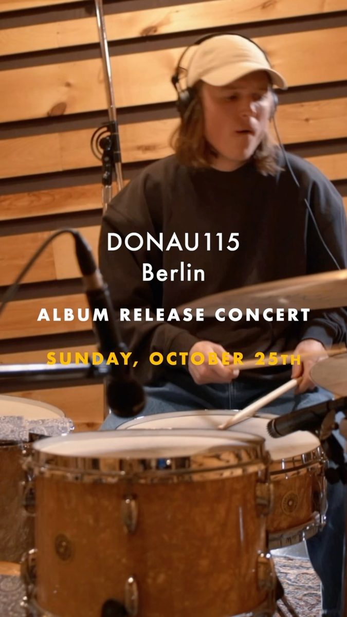 Crossing Currents — album release concert — Donau115, Sunday, 25 October 2026