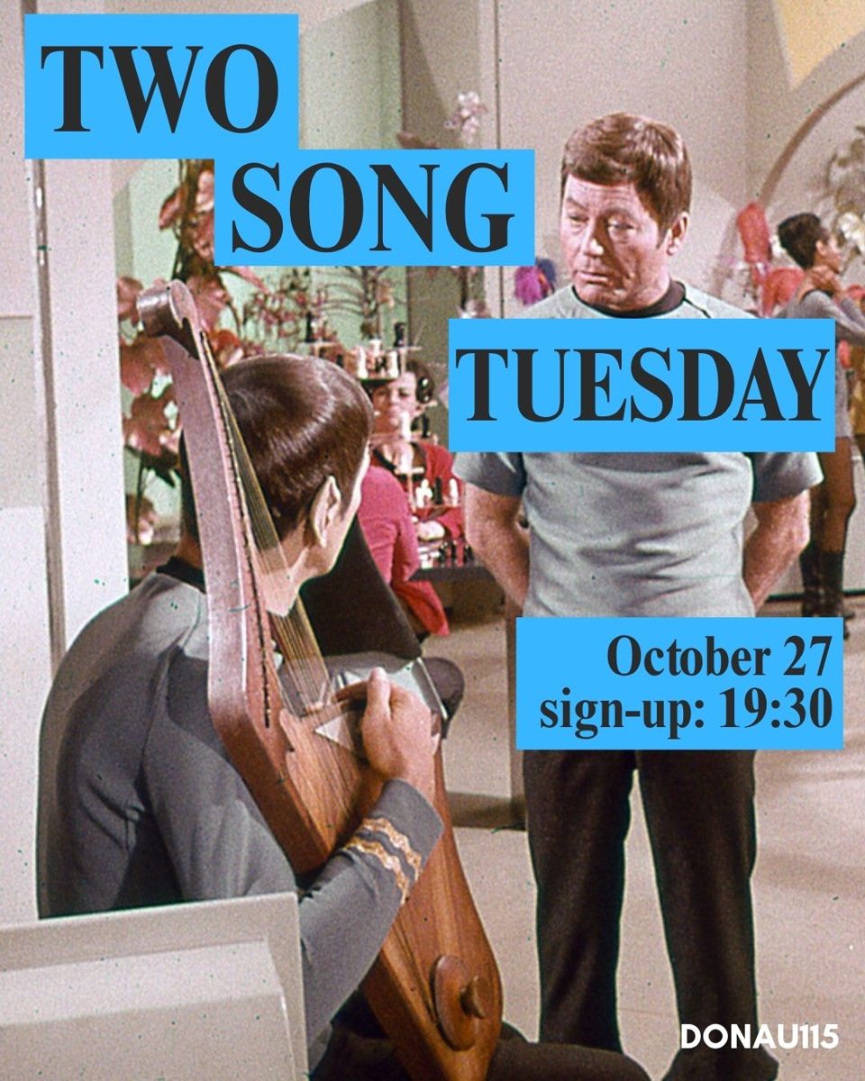 Two Song Tuesday at Donau