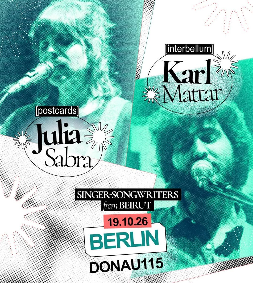 Julia Sabra and Karl Mattar at Donau115