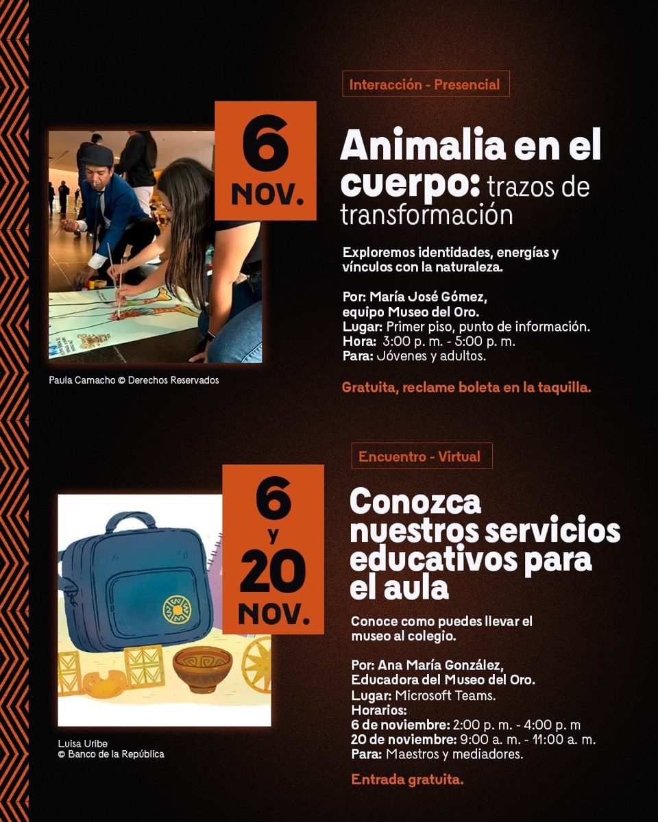 Animalia en el cuerpo: trazos de transformación at Museo del Oro