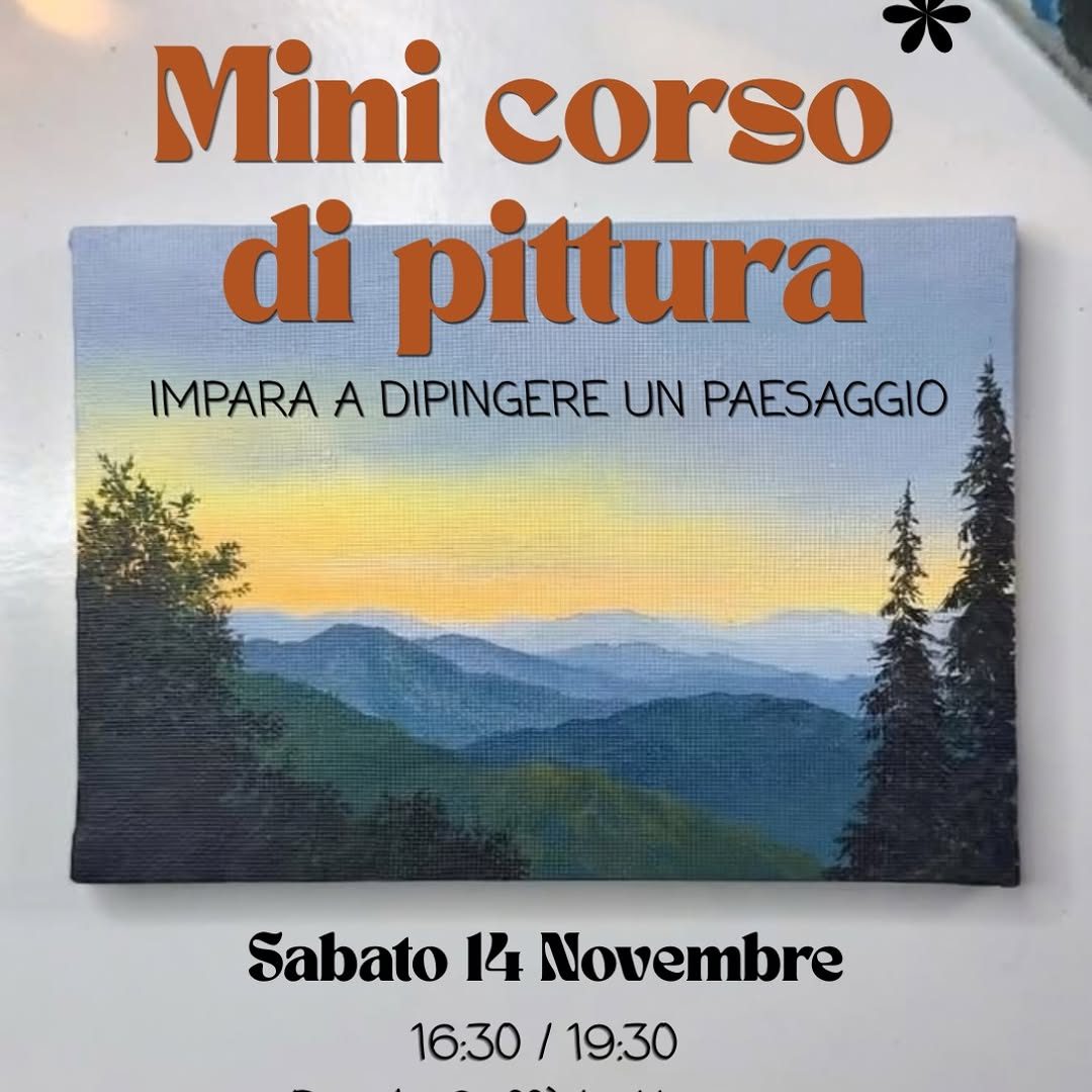 Landscape painting workshop at Dandy Caffè Letterario