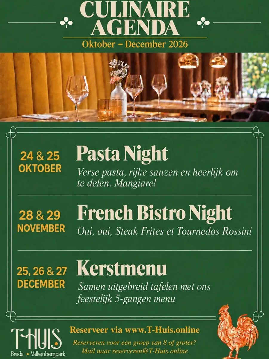 Pasta Night at T-Huis