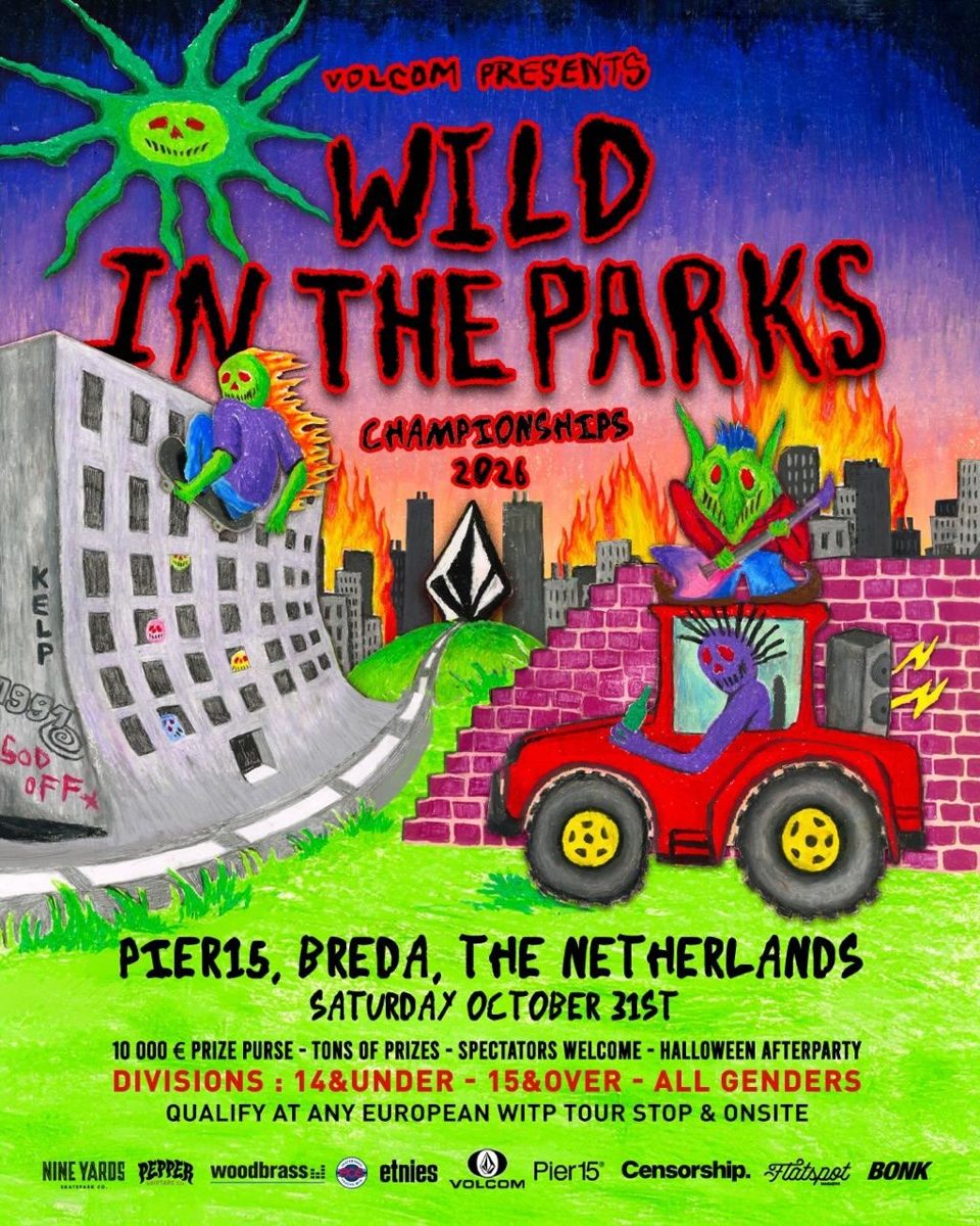 Volcom Wild in the Parks — European Champs at Pier15 Skatepark