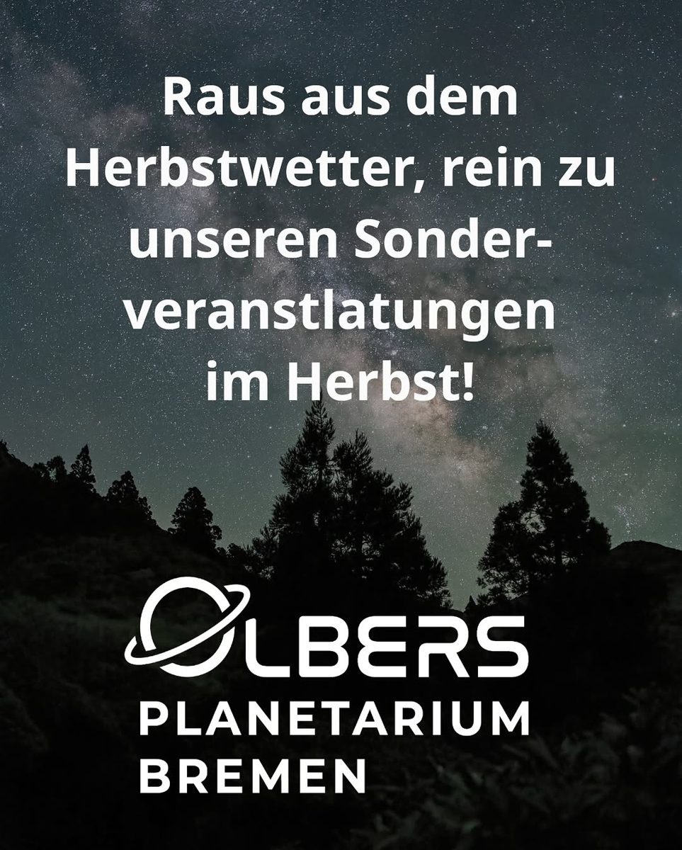 Europas Weg zu den Sternen — Planetarium, Sunday, 25 October 2026