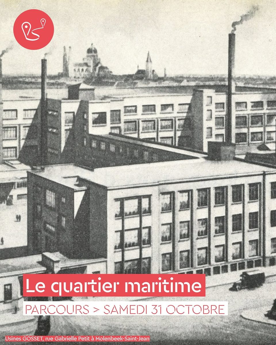 Le quartier maritime — guided tour — La Fonderie, Brussels Museum of Industry and Labour, Saturday, 31 October 2026