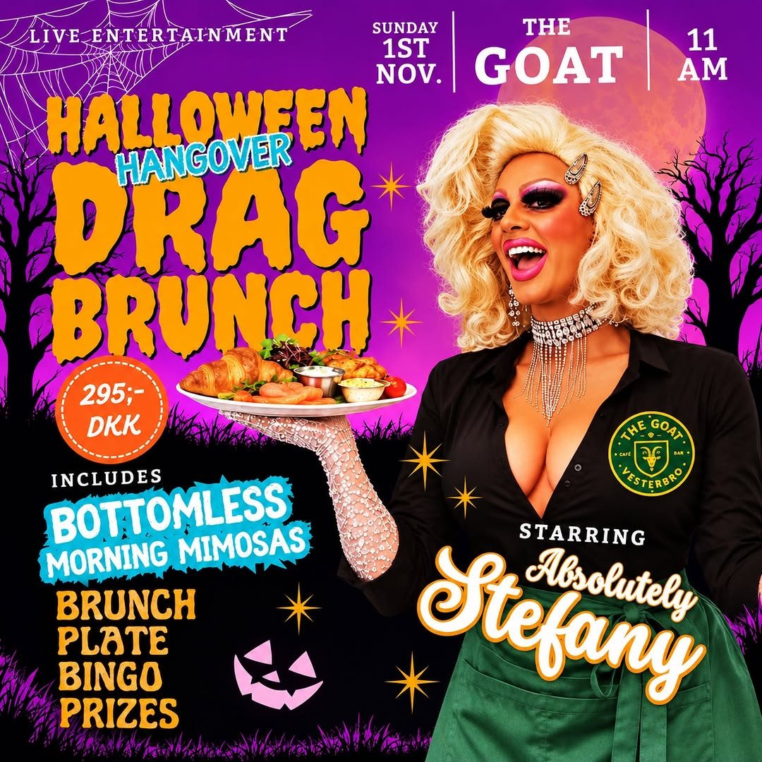 Halloween Brunch & Drag Show at The GOAT - Vesterbro Torv
