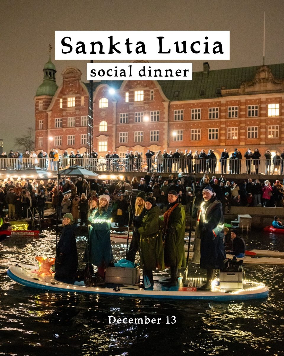 Social Dinner Ala Sankta Lucia — Kanalhuset, Sunday, 13 December 2026