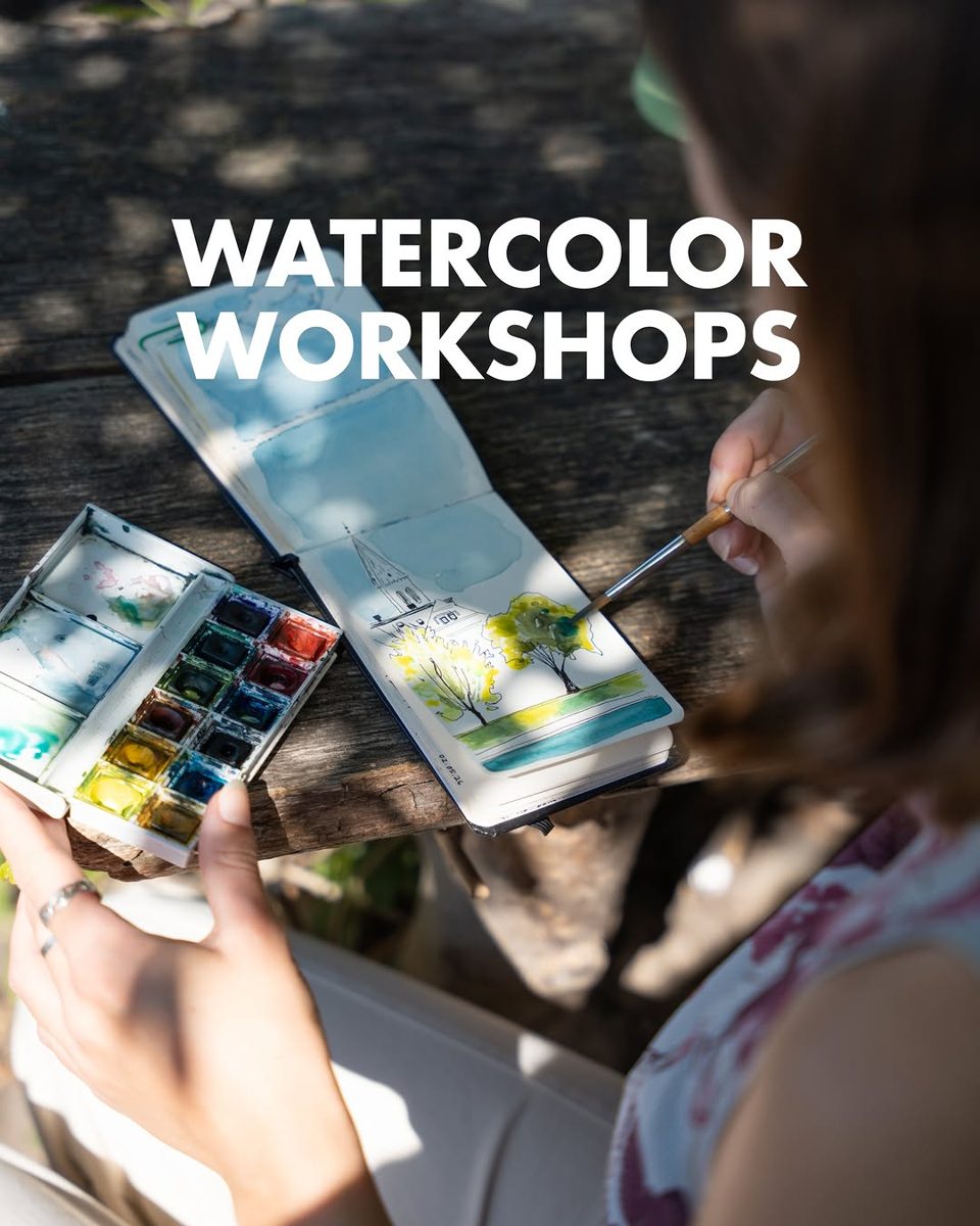 Watercolor workshop — La Banchina, Tuesday, 20 October 2026