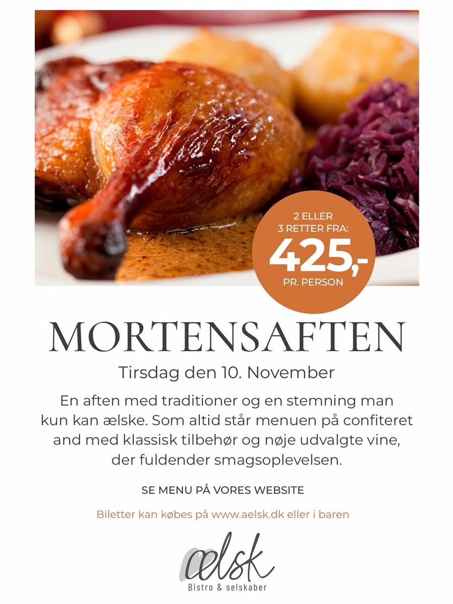 Mortensaften at aelsk Bistro & selskaber