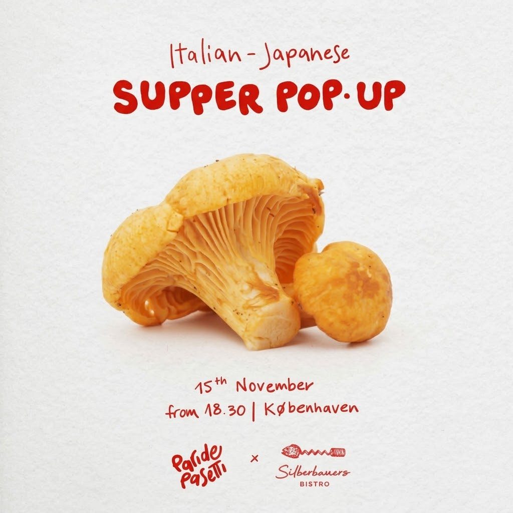 Italian-Japanese Pop-up Dinner — Silberbauers Bistro, Sunday, 15 November 2026