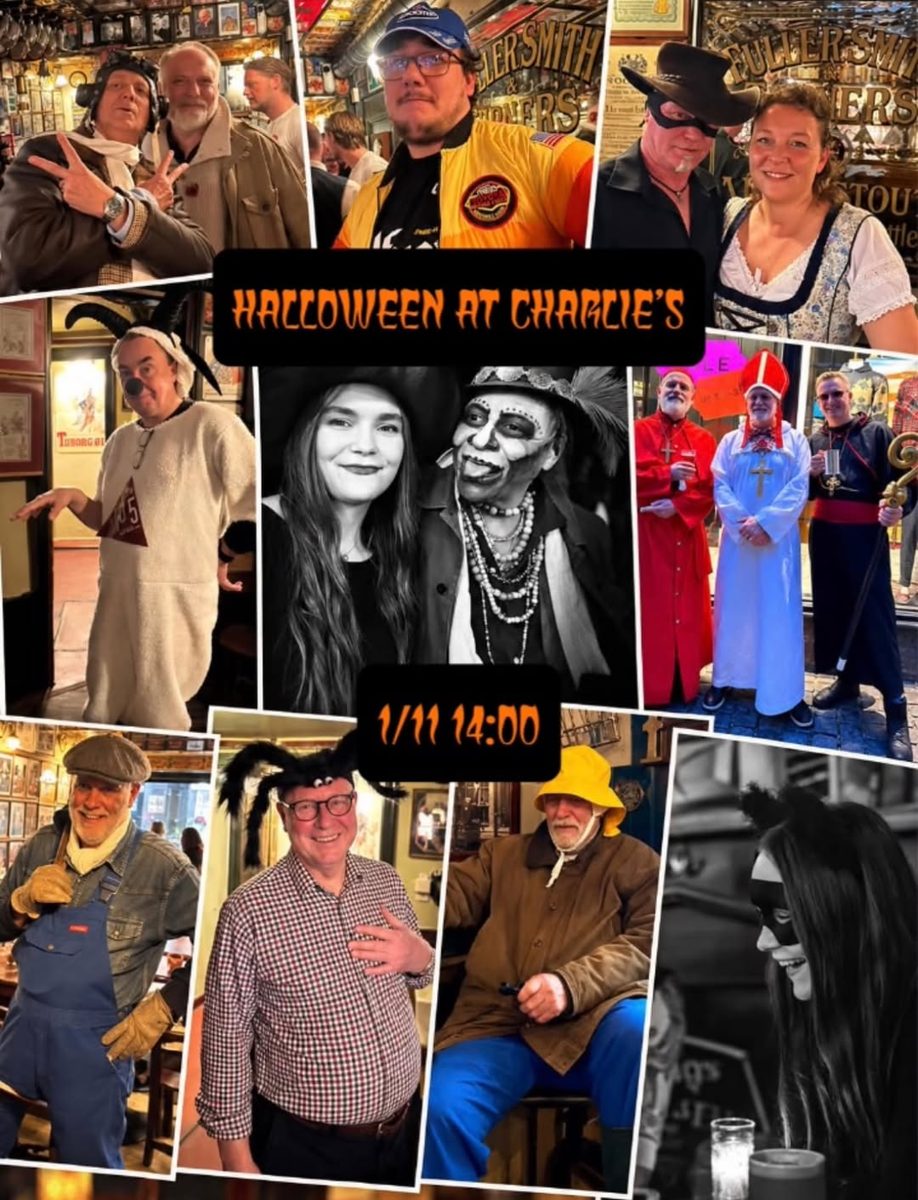 Halloween Celebration — Charlie's Bar, Saturday, 31 October 2026