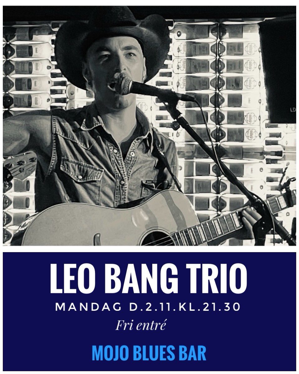 Leo Bang Trio — Mojo, Monday, 2 November 2026