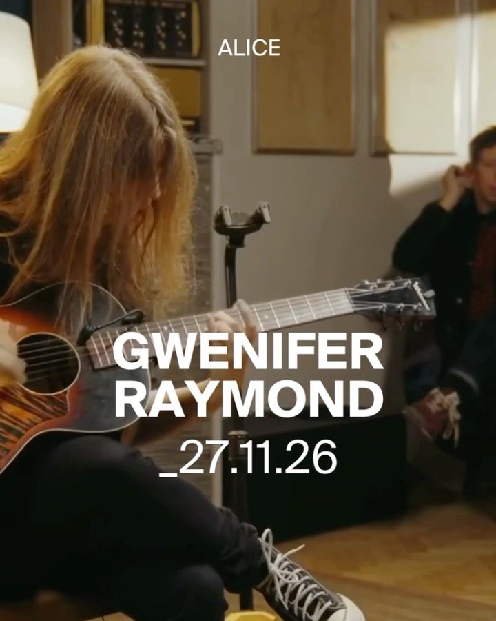 Gwenifer Raymond + Landless — Alice, Friday, 27 November 2026