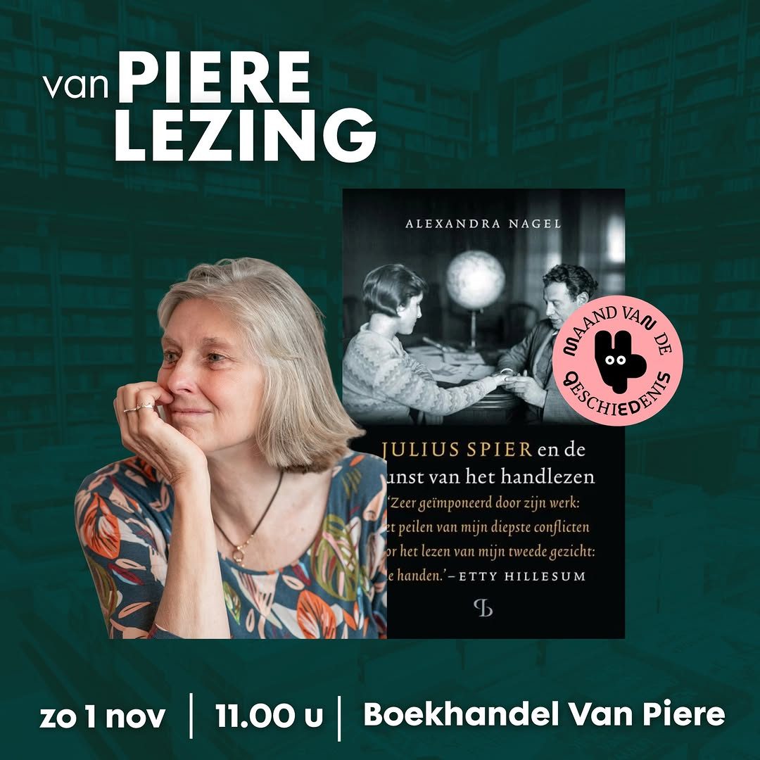 Julius Spier and the Art of Palmistry at Boekhandel Van Piere