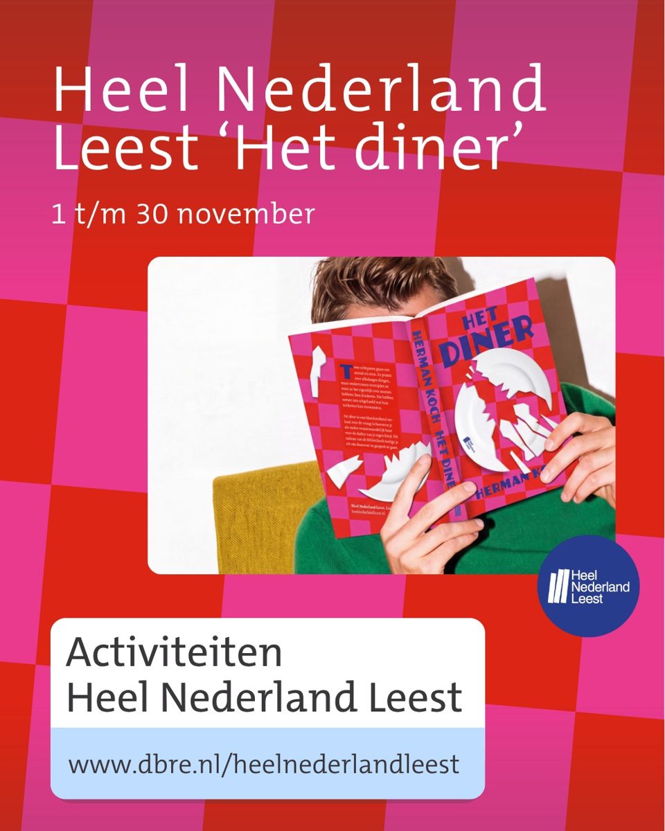 Heel Nederland Leest at Bibliotheekcafé