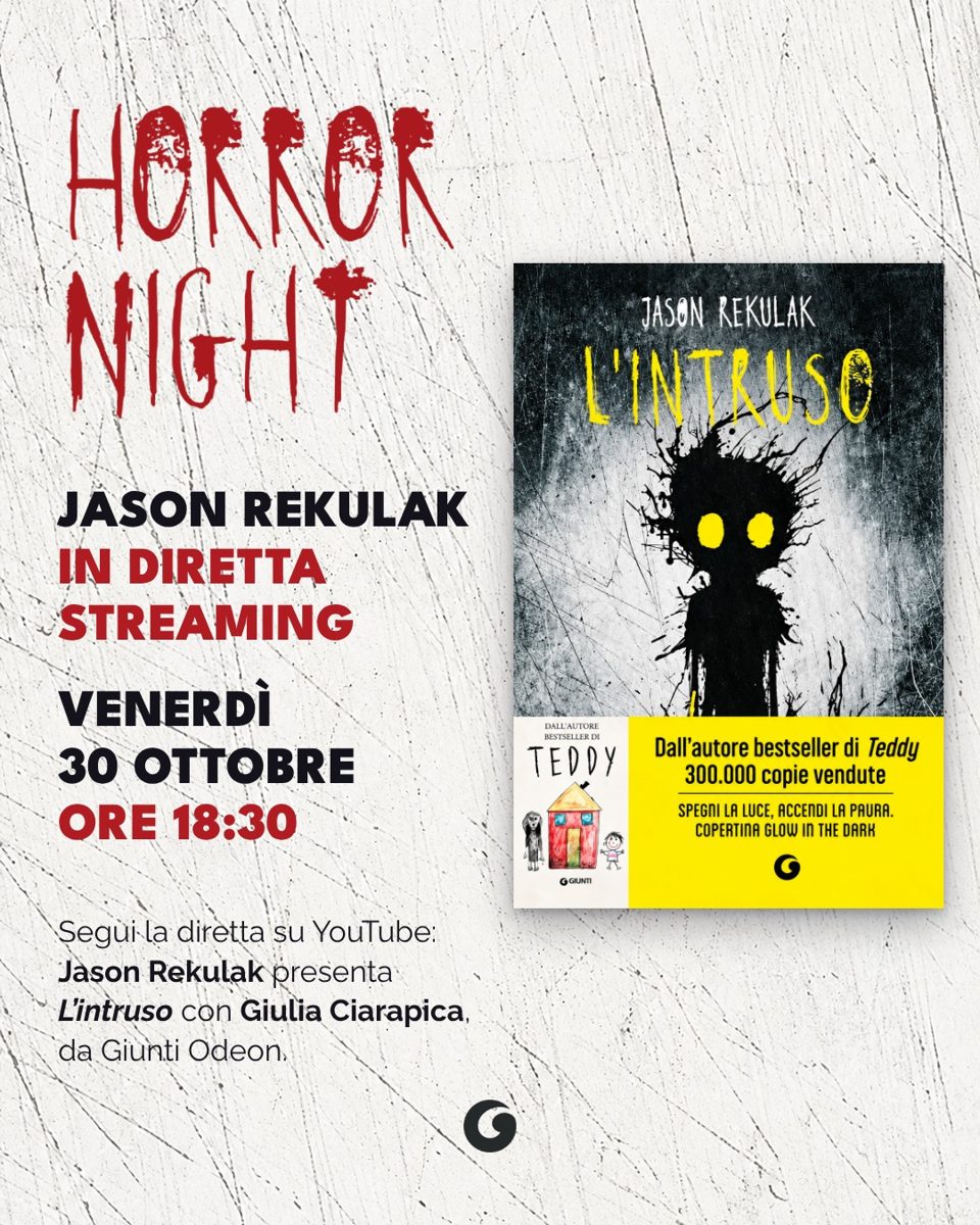 Jason Rekulak - L'intruso at Giunti Odeon Libreria e Cinema