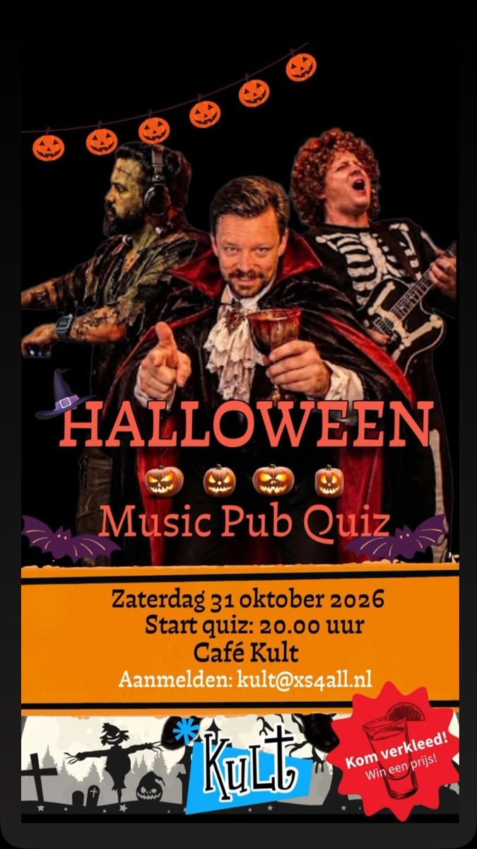 Halloween Music Quiz — KULT at KULT