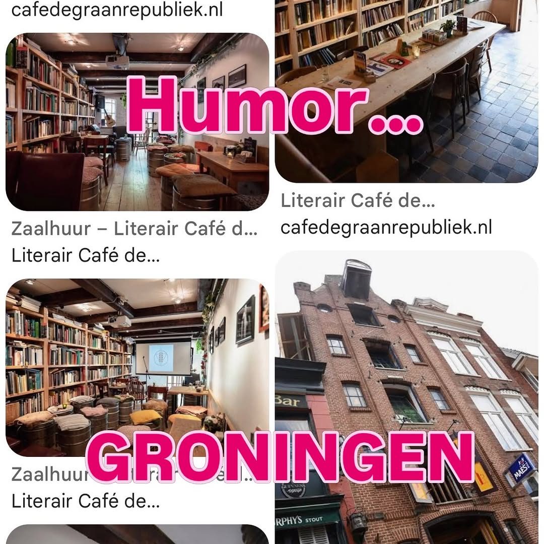 Sadnie Series — Groningen at Literary Café De Graanrepubliek