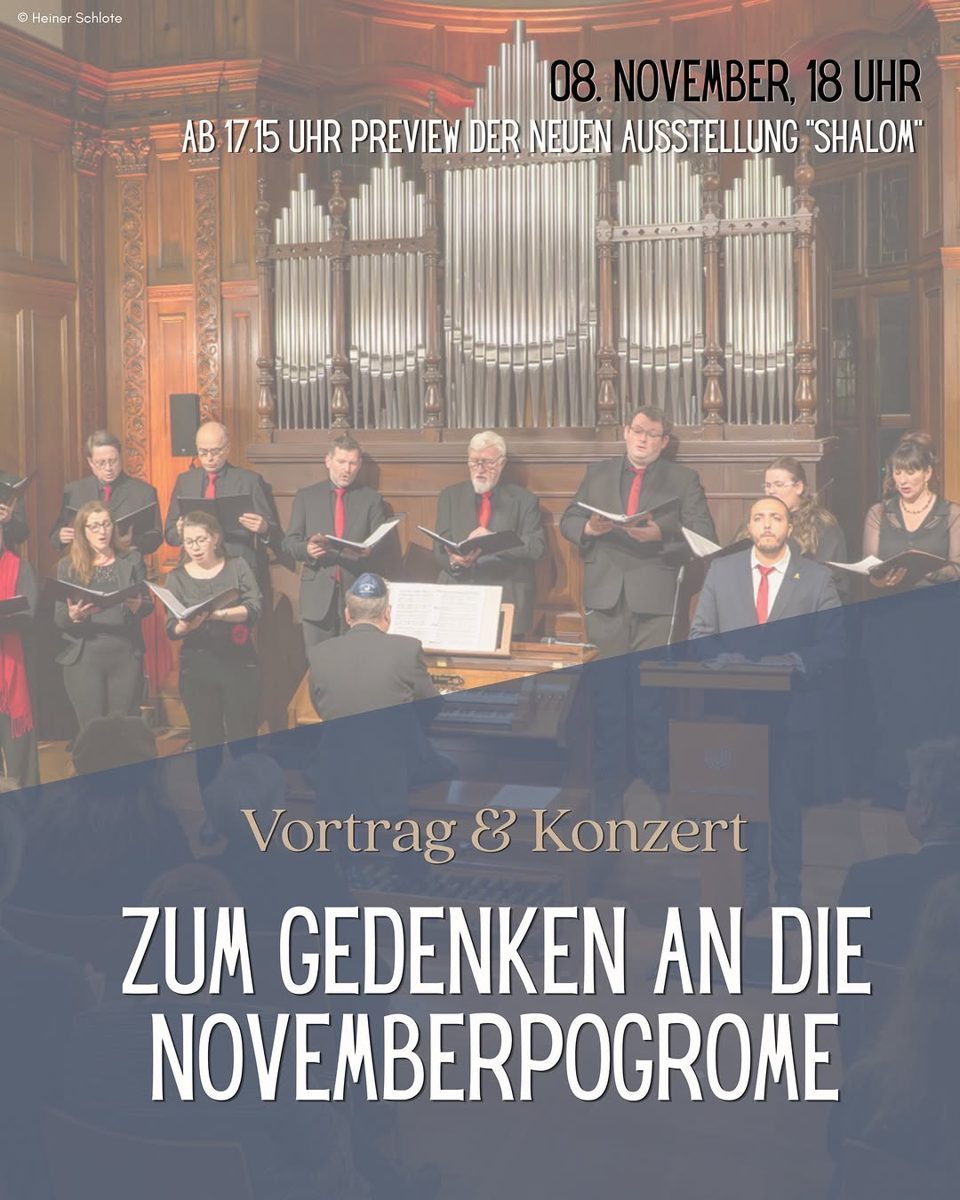 November Pogroms Memorial Concert at Villa Seligmann