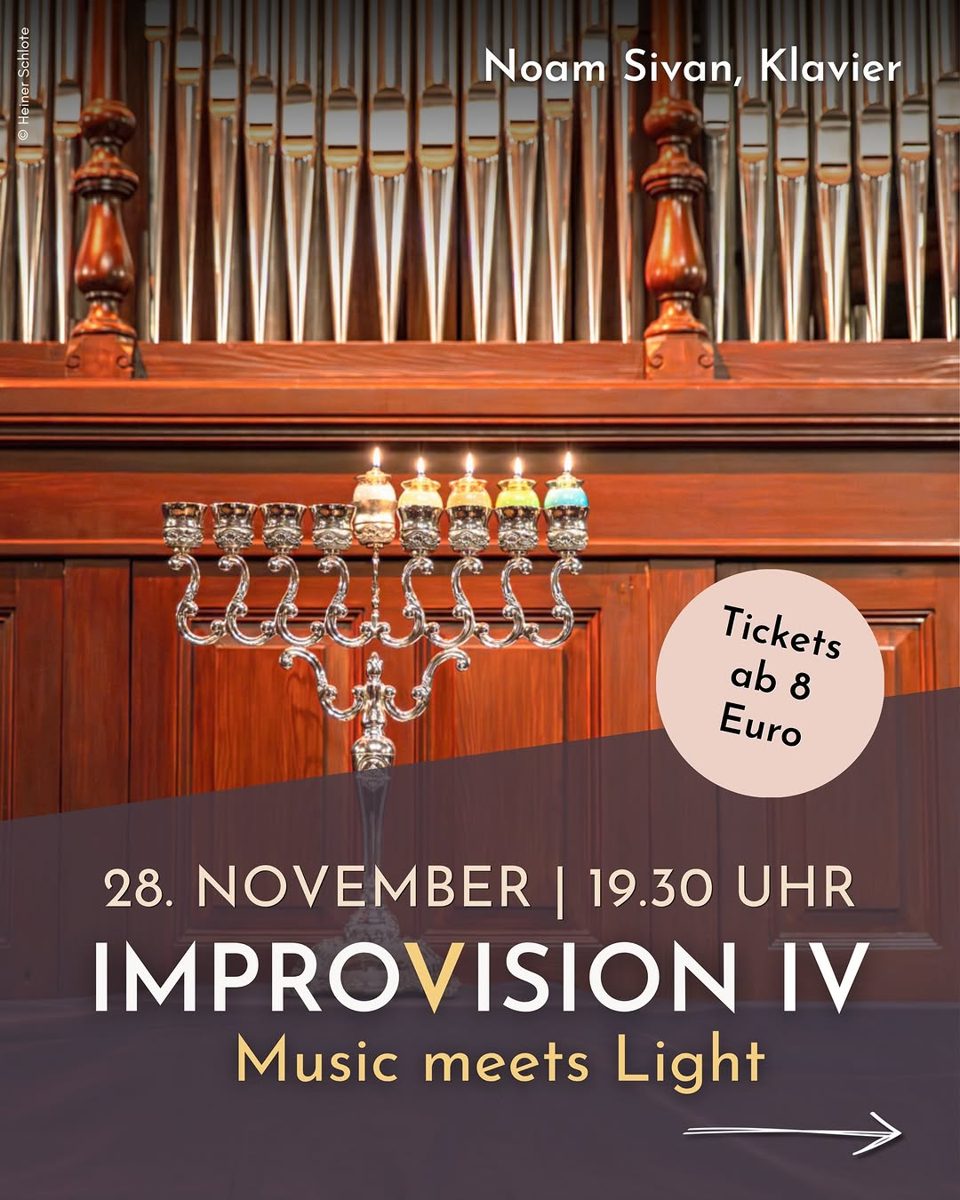 Noam Sivan Piano Improvisation — Villa Seligmann - Haus für jüdische Musik und Kultur, Saturday, 28 November 2026