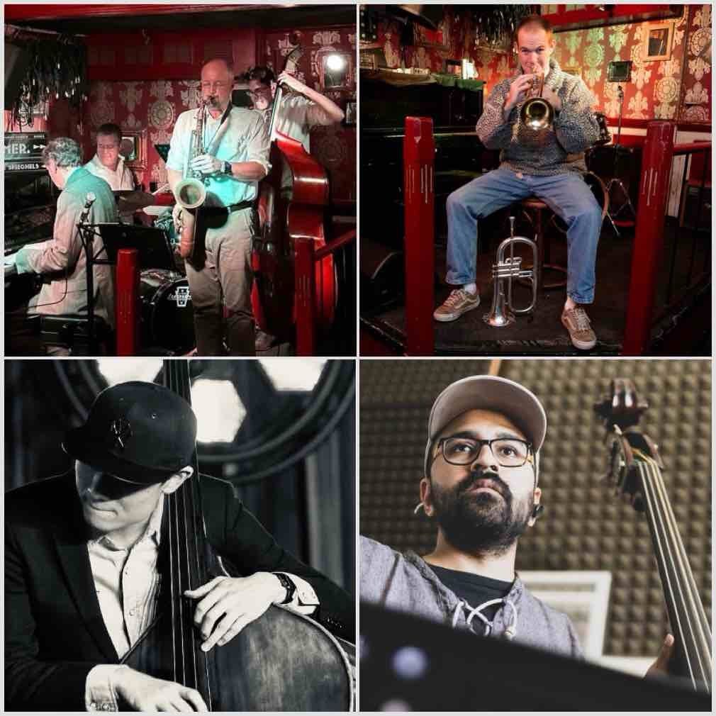 Jamsession by Abhinav Khokhar at De Twee Spiegels