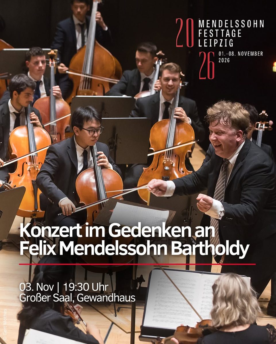 Mendelssohn Festival Concert — Mendelssohn-Haus, Tuesday, 3 November 2026