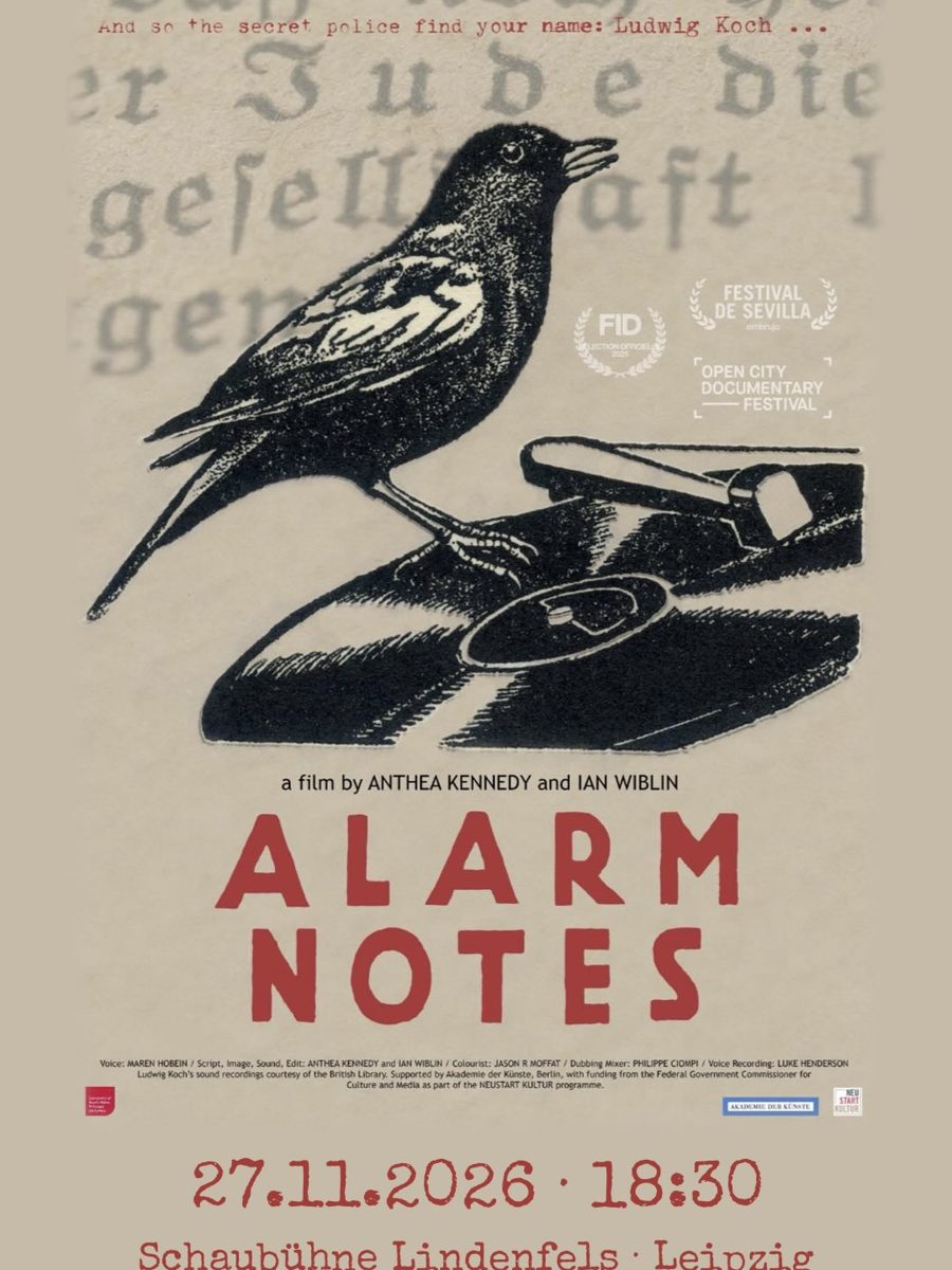 ALARM NOTES — Leipzig Premiere — Schaubühne Lindenfels, Friday, 27 November 2026