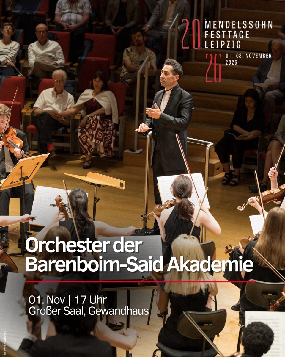 Barenboim-Said Akademie Orchestra at Großer Saal, Gewandhaus Leipzig