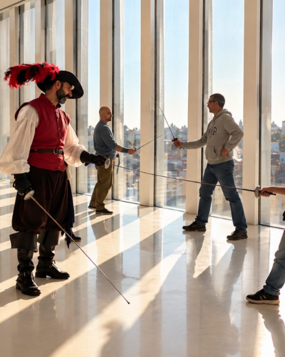 Adventures of Royal Knights: Fencing at Museu do Tesouro Real
