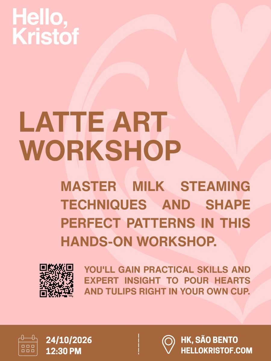 Latte Art Workshop at Hello, Kristof · São Bento