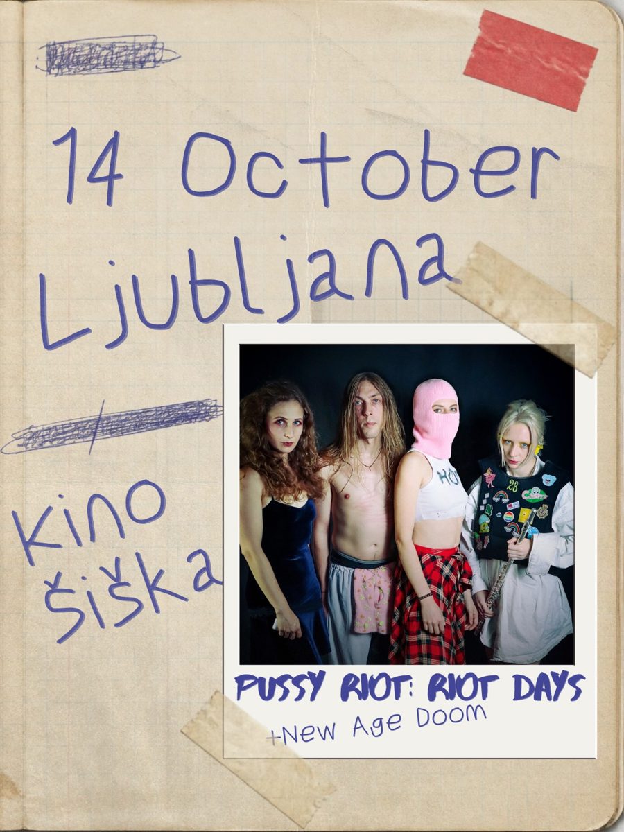 Pussy Riot: Riot Days at Kino Šiška