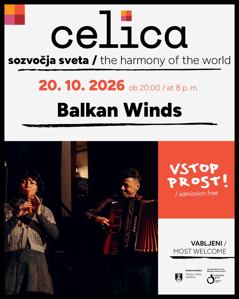 Sozvočja sveta: Balkan Winds at Hostel Celica