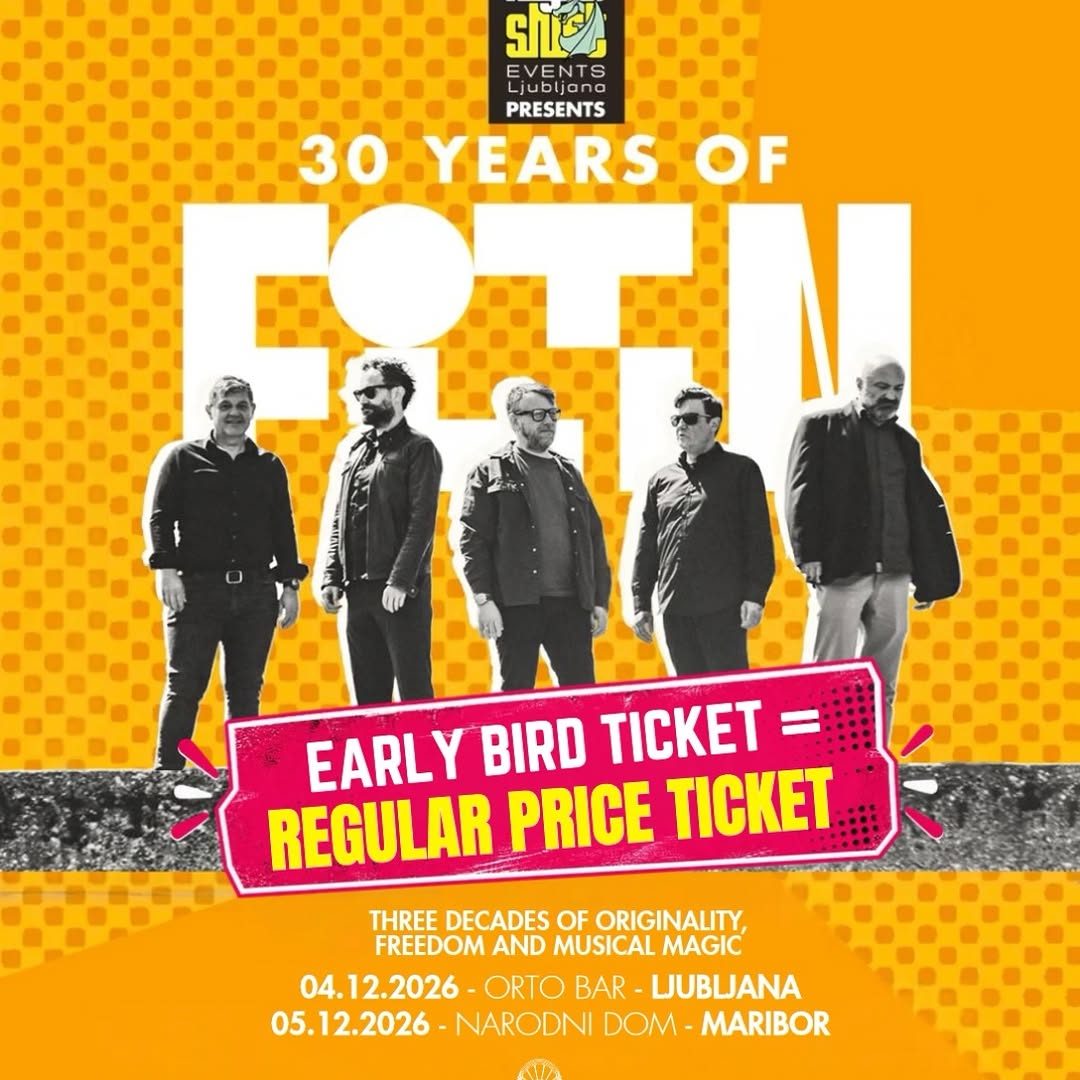Foltin Band 30th Anniversary — Orto Bar, Friday, 4 December 2026