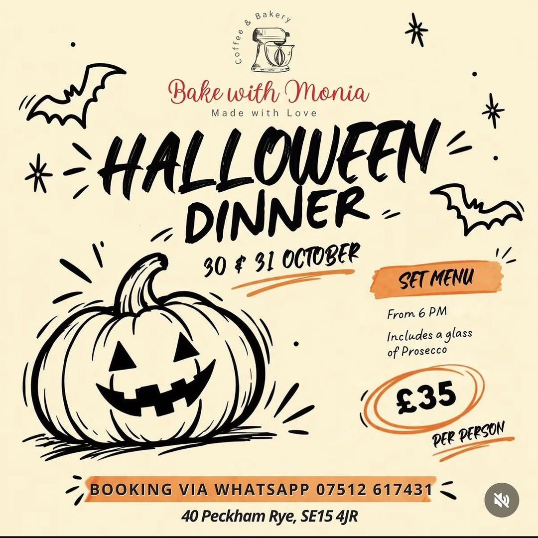 Halloween Dinner at Bake with Monia at Bake with Monia